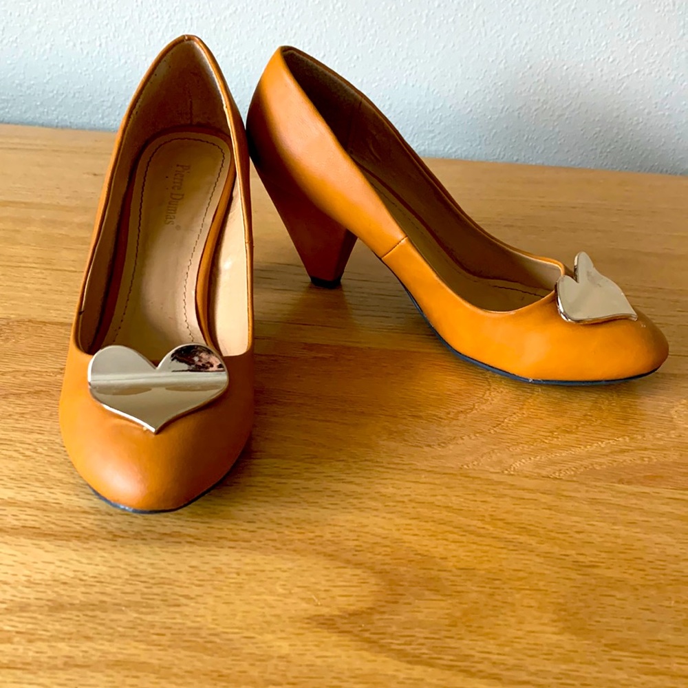 Cute heels with heart